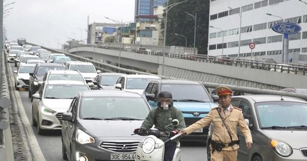 Đề xuất lắp camera phạt nguội trên đường Vành đai 2 trên cao