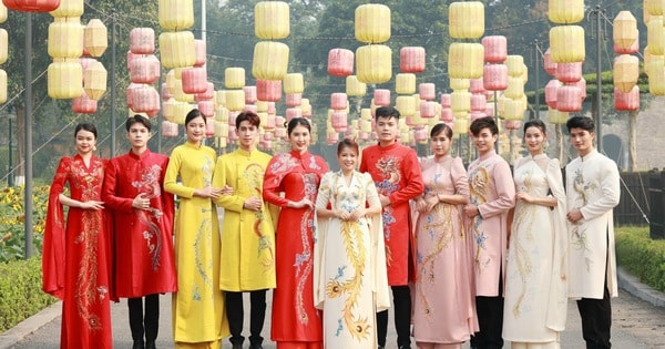 NTK Hoàng Ly ra mắt BST áo dài 'Họa sắc Long Phụng'