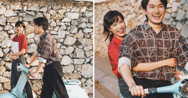 Đình Tú - Anh Đào xả kho ảnh hẹn hò mang phong cách 'thời ông bà ta'