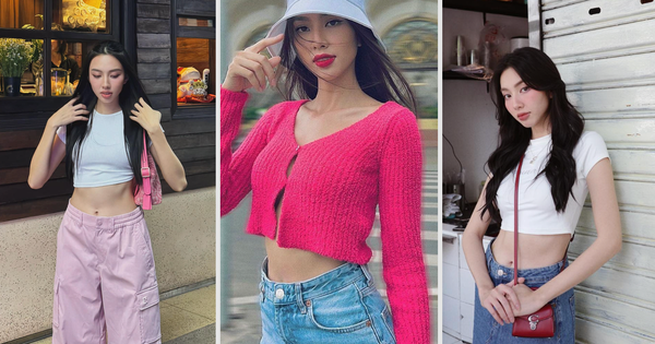 Bí quyết diện croptop khoe vòng eo 58 của Hoa hậu Thùy Tiên