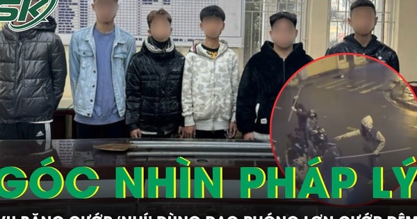 Góc nhìn pháp lý vụ băng cướp ‘nhí’ dùng dao phóng lợn cướp tài sản ở Hà Nội