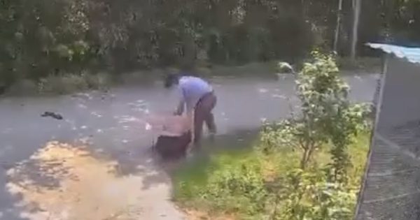 Video người đàn ông đánh 'vợ hờ' tàn bạo giữa đường
