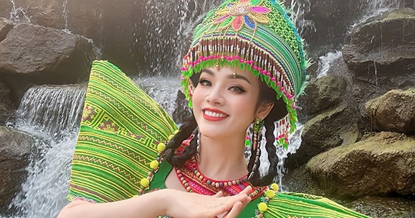 NSƯT Tân Nhàn đẹp rực rỡ cùng mùa xuân Tây Bắc trong MV mới 'Tiếng khèn mùa ban nở'