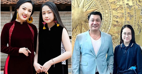 Con gái cựu MC 'Bản tin thời sự 19h' gây ngỡ ngàng về sắc vóc trong lần gặp tài tử Lý Hùng