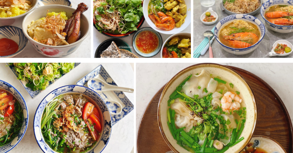 Cô gái 9x chia sẻ gần 20 món ăn sáng nổi tiếng ở các vùng miền, ai cũng có thể thực hiện tại nhà