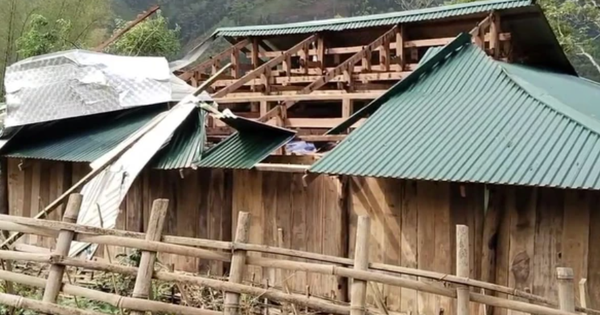 Hơn 1.600 ngôi nhà tốc mái ở miền núi phía Bắc
