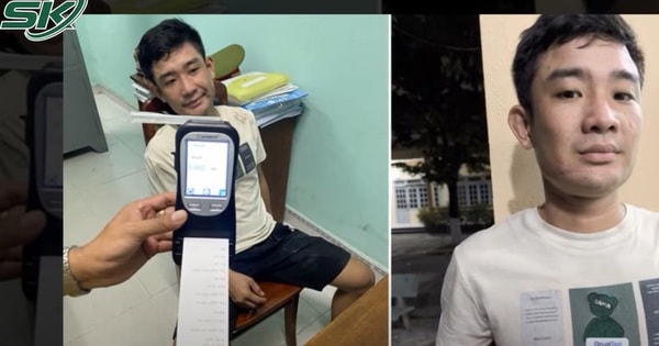 Bức xúc nam thanh niên hung hăng nắm cổ áo, lăng mạ CSGT khi bị yêu cầu kiểm tra nồng độ cồn