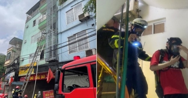 Công an thông tin vụ cháy chung cư mini ở Hà Nội