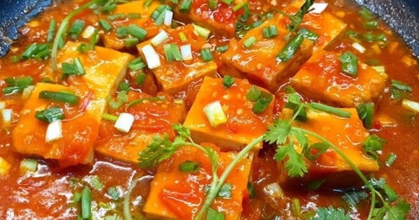 Cách làm đậu sốt cà chua ngon đậm đà, đưa cơm hết sảy