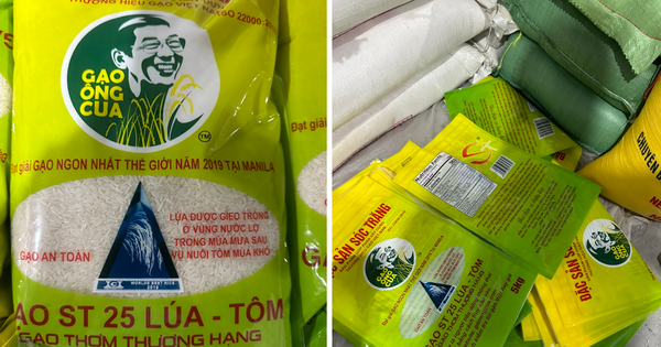 Trên sàn thương mại điện tử Shopee, gạo ST25 giả được rao bán tràn lan