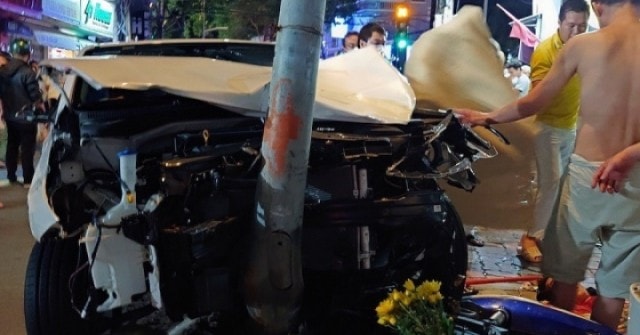 Nạn nhân vụ ôtô đâm ở Vũng Tàu: 'Tôi và cháu bị húc văng 5 m'