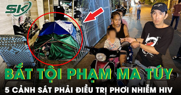 5 cảnh sát tại TPHCM phải chống phơi nhiễm HIV khi vây bắt tội phạm ma túy