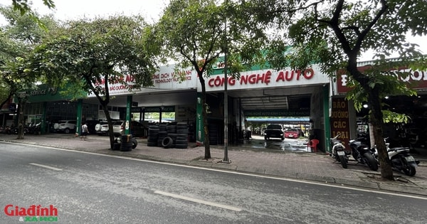 Hà Nội: Hàng chục nhà kho, gara ô tô ngang nhiên mọc trên đất dự án ở Cầu Giấy