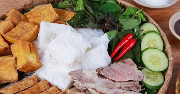 Nguyên liệu đặc trưng của món bún đậu mắm tôm ngon chuẩn vị