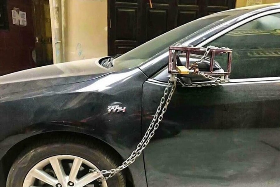 Chống trộm cắp gương chiếu hậu ô tô cách nào?