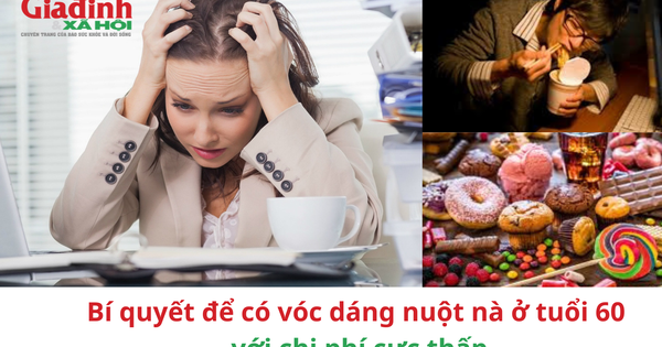 Bí quyết để có vóc dáng nuột nà ở tuổi 60 với chi phí cực thấp
