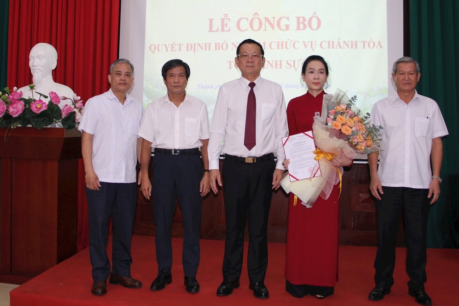 Bổ nhiệm nữ Thẩm phán cao cấp giữ chức Chánh tòa Tòa Hình sự TAND cấp cao