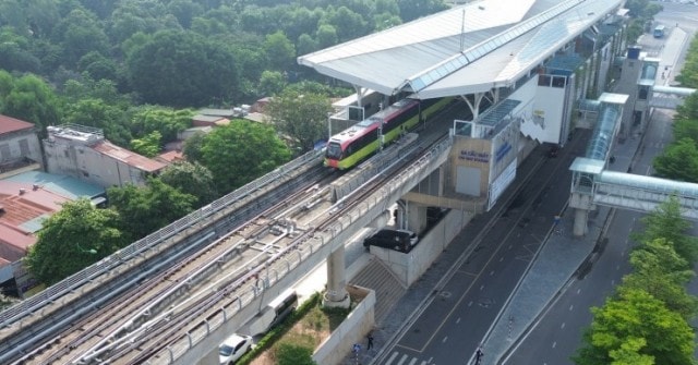 2 tuyến đường sắt trên cao tại Hà Nội có thể dừng vận hành khi bão số 3 vào đất liền