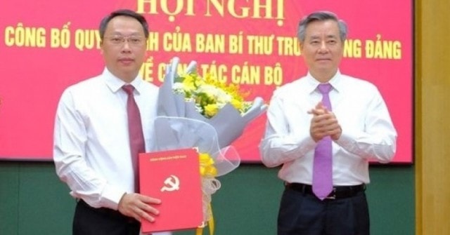 Thứ trưởng Bộ Thông tin và Truyền thông làm Phó Bí thư Tỉnh ủy Thái Nguyên