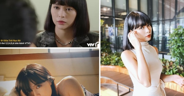 Nhan sắc nữ phụ là 'tình địch', lấn át Thu Hà Ceri trong phim 'Đi giữa trời rực rỡ'