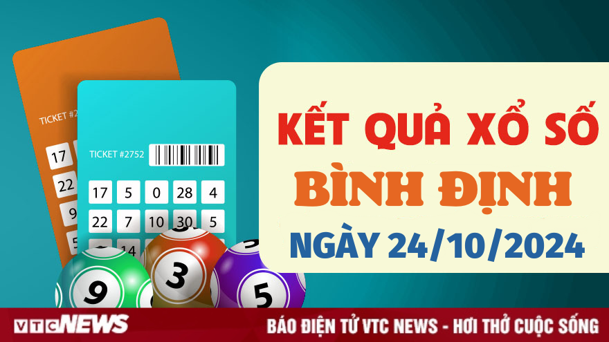 XSBDI 24/10 - Kết quả xổ số Bình Định hôm nay 24/10/2024 - XSBDI thứ Năm