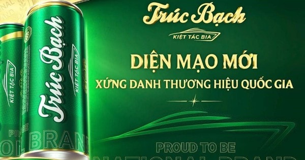 Bia Trúc Bạch - diện mạo mới, xứng danh Thương hiệu Quốc gia