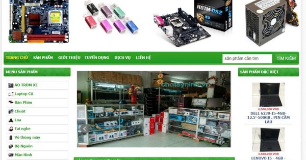 2 website thương mại điện tử bán 'chui' máy tính, linh kiện điện tử
