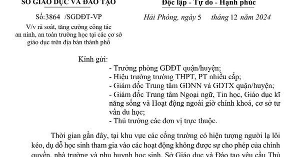 Thông tin mới vụ giả danh giáo viên lừa đảo một loạt học sinh ở Hải Phòng