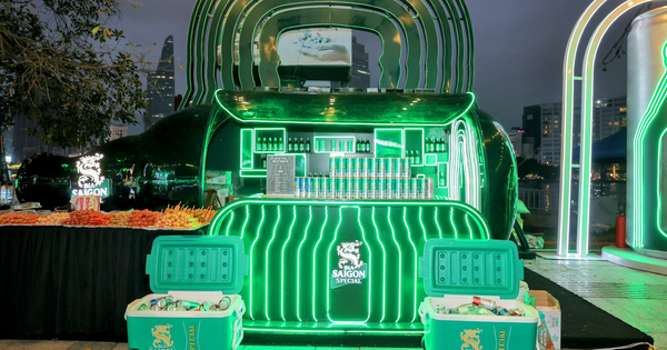 Khu trải nghiệm Bia Saigon Special thu hút hàng nghìn người tham gia