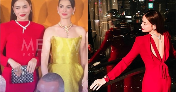 Nhan sắc Hồ Ngọc Hà được nhận xét thế nào khi đứng cạnh Anne Hathaway, Lưu Diệc Phi?