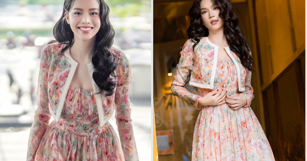 Thanh Thủy bị 'đặt lên bàn cân' với Ngọc Trinh khi diện chung mẫu đầm