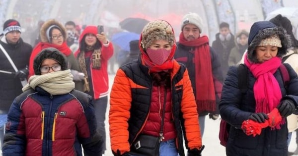 Miền Bắc đang trải qua đợt rét đậm nhất từ đầu mùa