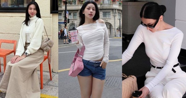 Mặc áo trắng đẹp và trẻ trung như các mỹ nhân Việt