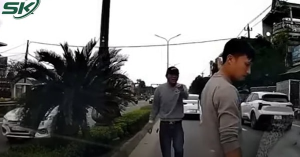 Thanh niên tạt đầu ô tô, hung hăng đánh người, gây náo loạn ở Huế