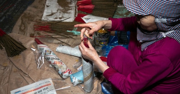 Làng làm hương sạch tất bật ngày cận Tết