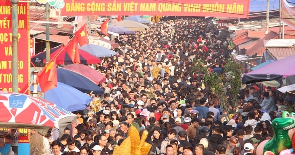 'Biển người' kéo về chợ Viềng ở Nam Định để 'mua may, bán rủi'