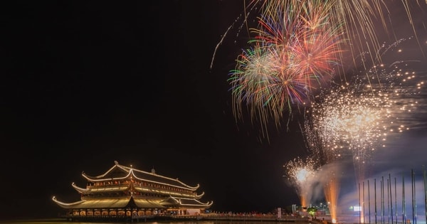 Hàng triệu khán giả sắp được chiêm ngưỡng màn pháo hoa tầm cao tại chùa Tam Chúc