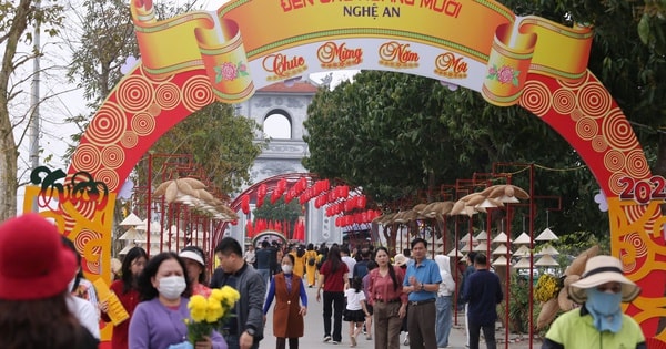 Trải nghiệm không gian tâm linh trong những ngày đầu xuân tại xứ Nghệ