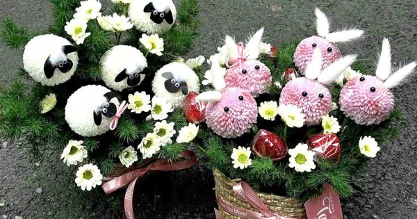 Những bó hoa độc lạ 'đốn tim' phái đẹp ngày 8/3