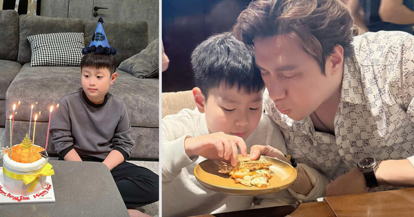 Con trai 8 tuổi của diễn viên Việt Anh