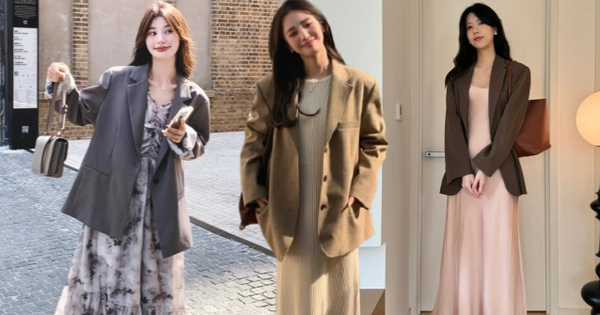 Blazer + đầm liền: Combo "đỉnh cao" của sự thanh lịch và chuyên nghiệp nhất định phải thử