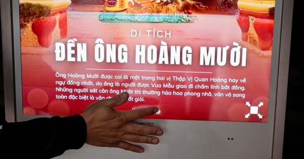 ‘Một chạm’ để hiểu di tích