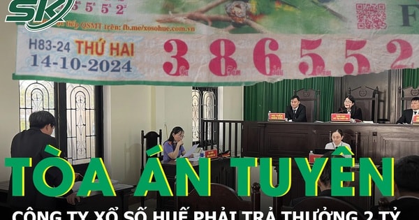 Tòa tuyên án bất ngờ vụ Công ty Xổ số Huế từ chối trả thưởng 2 tỷ vì vé số rách