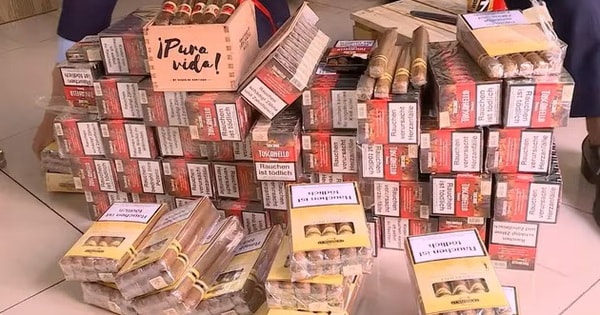 Hà Nội: Nam thanh niên nhập trái phép 1.500 điếu xì gà, thuốc lá ngoại để tiêu thụ