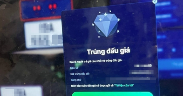 Đấu giá biển số xe: Bất ngờ biển số 'ngũ quý 5' 15K-555.55 được đấu giá hơn 2 tỷ đồng