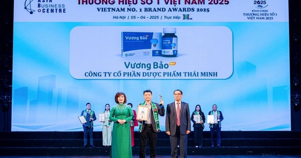 Vương Bảo được vinh danh là 'Sản phẩm tiền liệt tuyến hiệu quả số 1 Việt Nam' năm 2025
