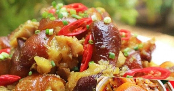 Cách nấu chân giò giả cầy không cần mẻ