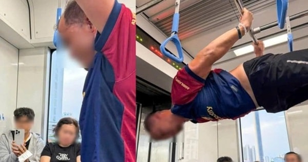 Xử lý người đàn ông hít xà đơn trên tuyến Metro số 1 ở TPHCM
