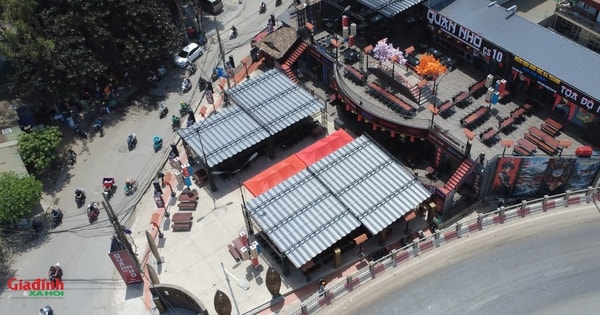 Hà Nội: Toàn cảnh nhà hàng quy mô 'khủng' ngang nhiên vi phạm trên 'đất vàng' quận Hai Bà Trưng