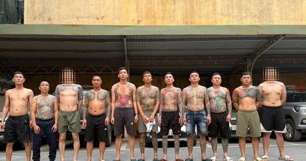 Hà Nội: Triệt phá băng nhóm cho vay nặng lãi, tàng trữ vũ khí quân dụng